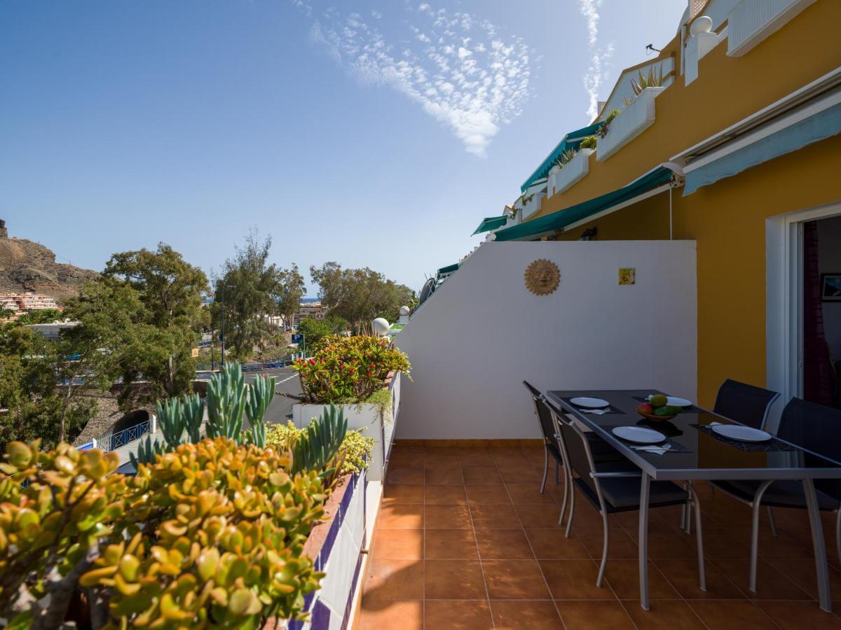 Amarre Pool Apartment Puerto De Mogan Ngoại thất bức ảnh