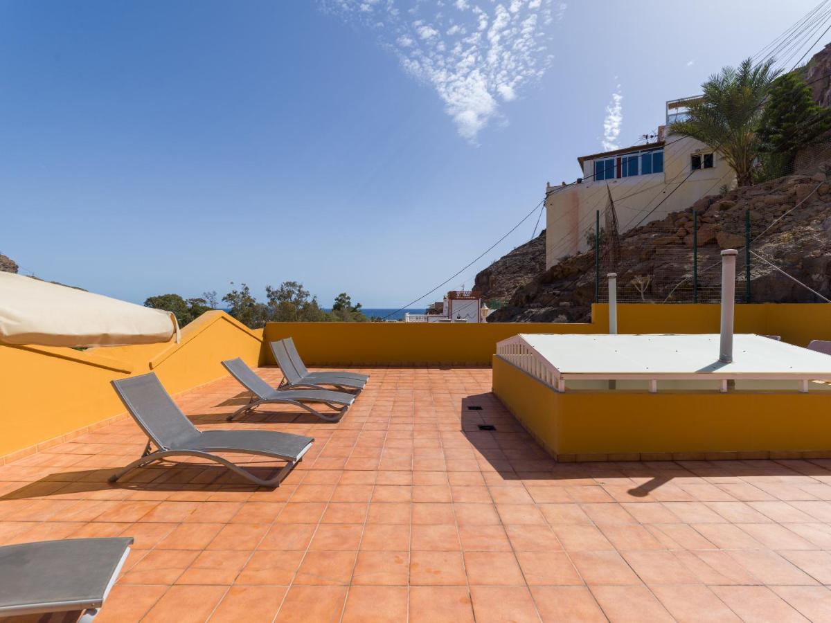 Amarre Pool Apartment Puerto De Mogan Ngoại thất bức ảnh