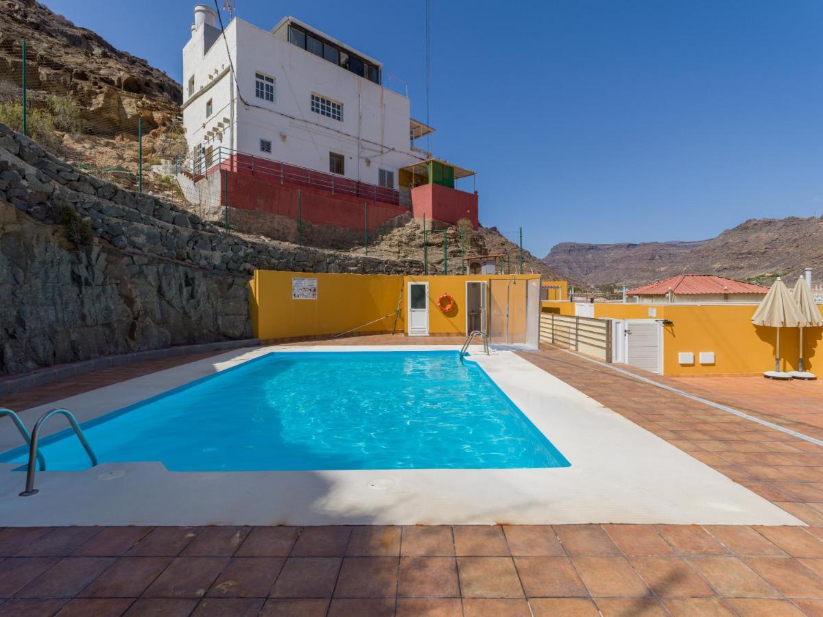 Amarre Pool Apartment Puerto De Mogan Ngoại thất bức ảnh