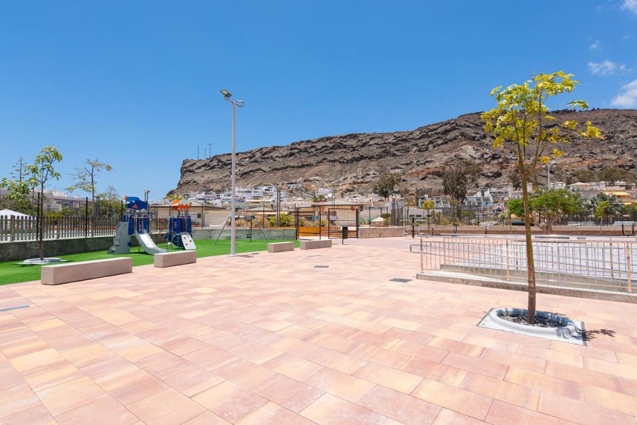 Amarre Pool Apartment Puerto De Mogan Ngoại thất bức ảnh