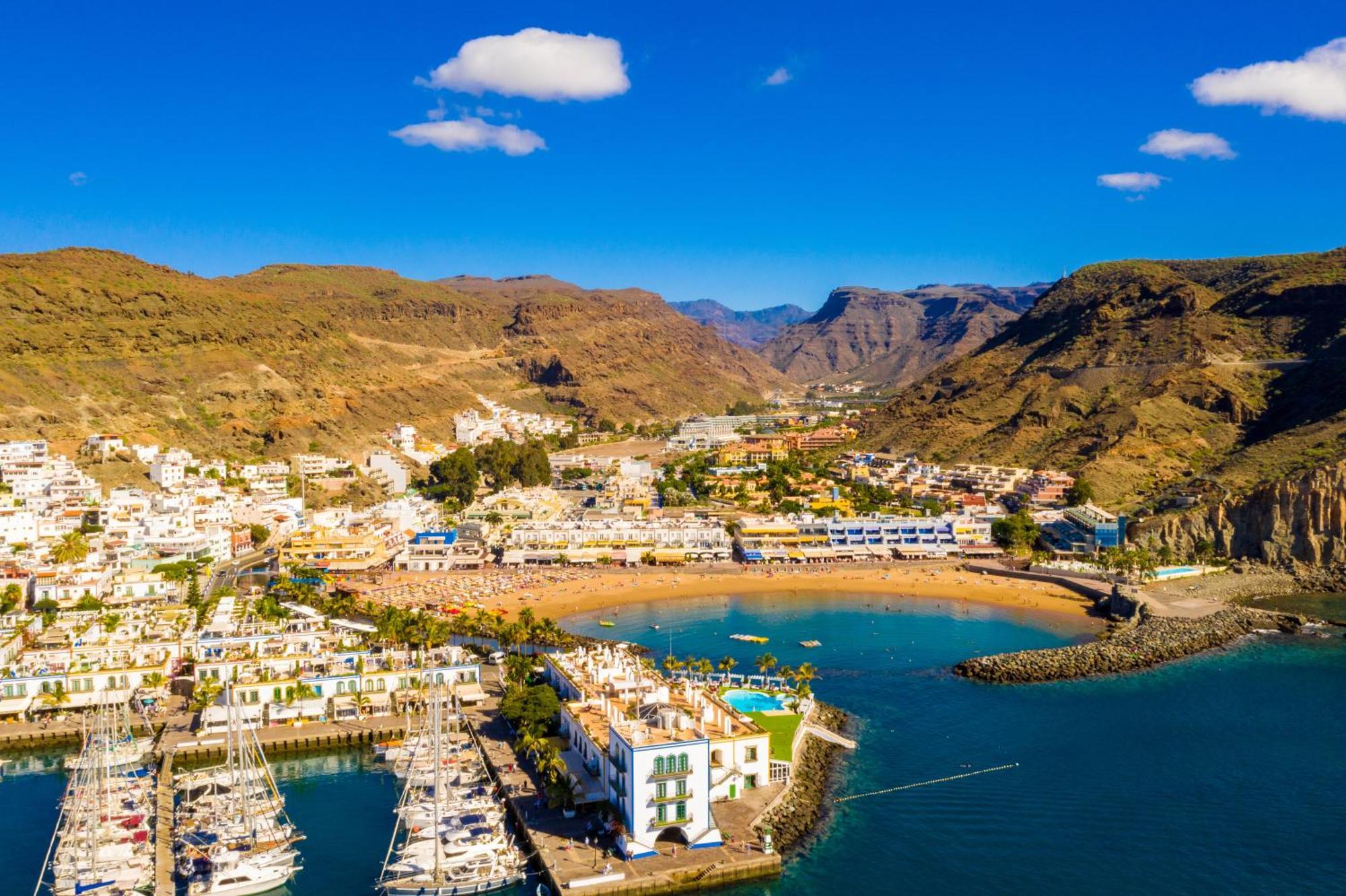 Amarre Pool Apartment Puerto De Mogan Ngoại thất bức ảnh